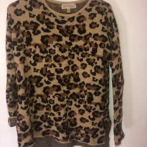 Philosophy Cheetah sweater